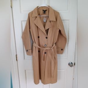 FOREVER 21 Twill Trench Coat
